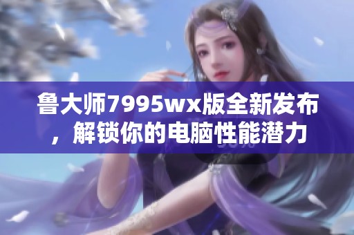 鲁大师7995wx版全新发布，解锁你的电脑性能潜力