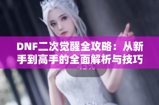 DNF二次觉醒全攻略：从新手到高手的全面解析与技巧分享