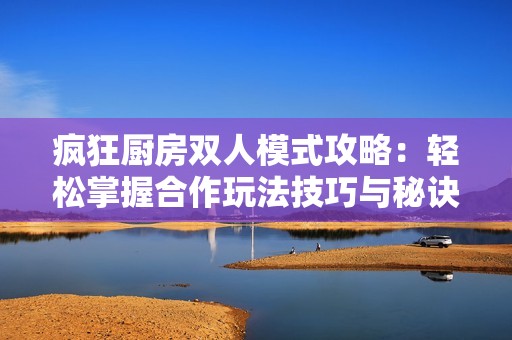 疯狂厨房双人模式攻略：轻松掌握合作玩法技巧与秘诀