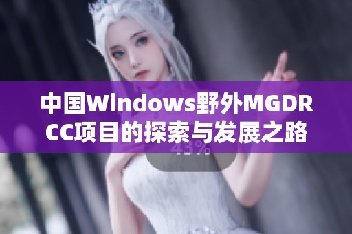 中国Windows野外MGDRCC项目的探索与发展之路