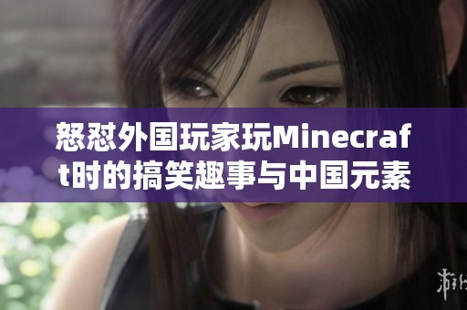 怒怼外国玩家玩Minecraft时的搞笑趣事与中国元素