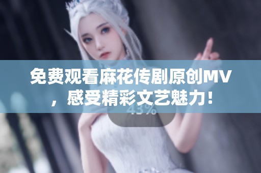 免费观看麻花传剧原创MV，感受精彩文艺魅力！