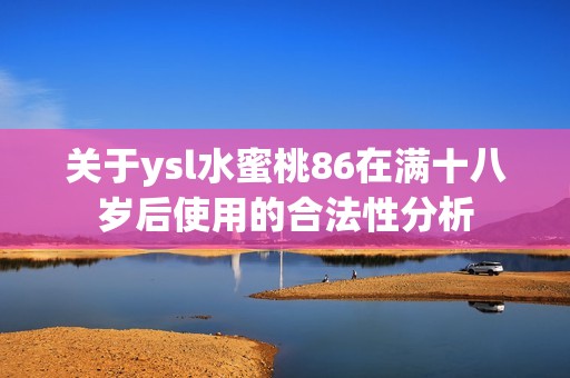 关于ysl水蜜桃86在满十八岁后使用的合法性分析