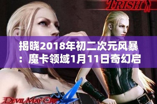 揭晓2018年初二次元风暴：魔卡领域1月11日奇幻启航