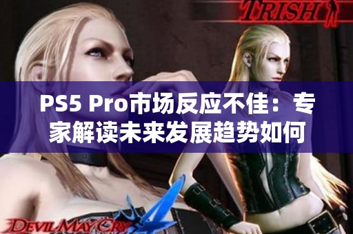 PS5 Pro市场反应不佳：专家解读未来发展趋势如何