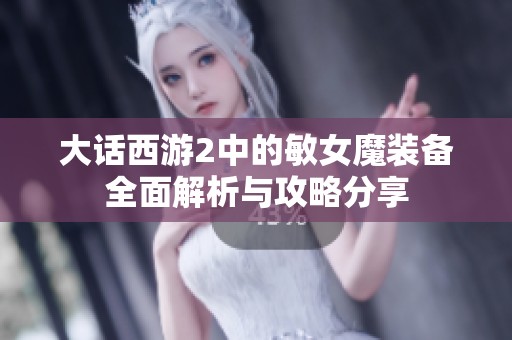 大话西游2中的敏女魔装备全面解析与攻略分享