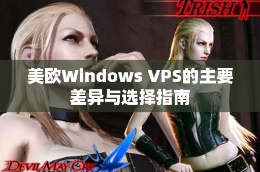 美欧Windows VPS的主要差异与选择指南