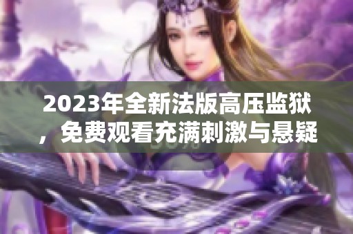 2023年全新法版高压监狱，免费观看充满刺激与悬疑的故事