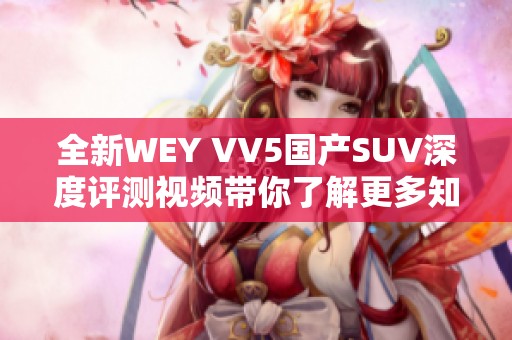 全新WEY VV5国产SUV深度评测视频带你了解更多知识