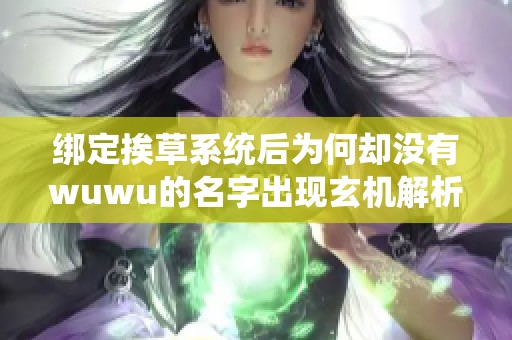 绑定挨草系统后为何却没有wuwu的名字出现玄机解析